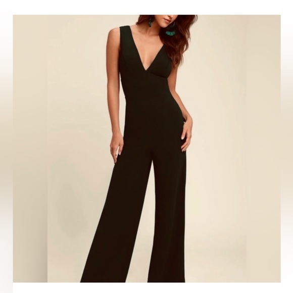 Lulus Pants - LULUS Black Romper/Jumpsuit Changed Your Mind